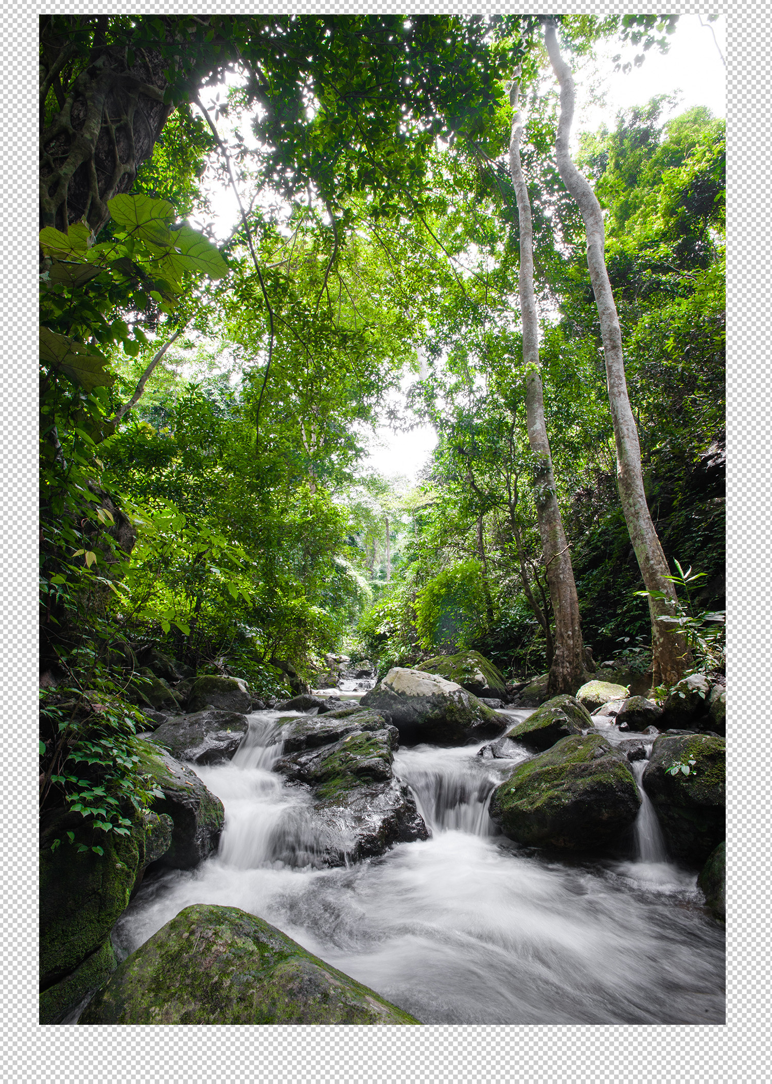 Waterfall in autumn forest at Krok - E -Dok waterfall at Khao Yai National Park,Thailand.Waterfall in autumn forest at Krok - E -Dok waterfall at Khao Yai National Park,Thailand.